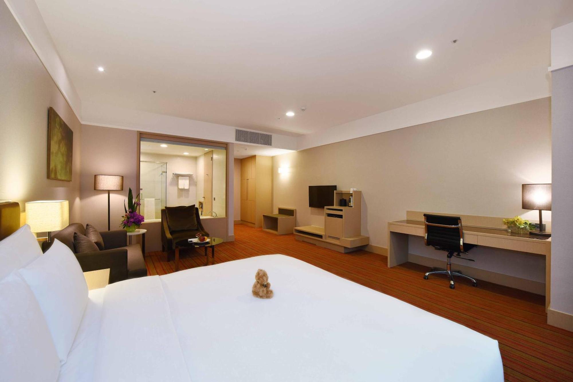 Fullon Hotel Taoyuan Airport Access Mrt A8 Guishan Eksteriør bilde Deluxe Room